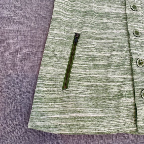 Matilda‎ Jane Women's Green Vest Jacket XS 50% Cotton 50% Polyester Button Down - Picture 4 of 11